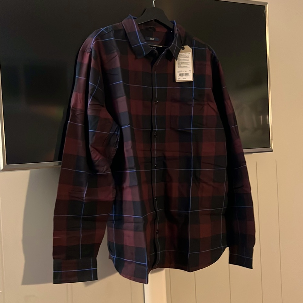 prAna slim fit flannel